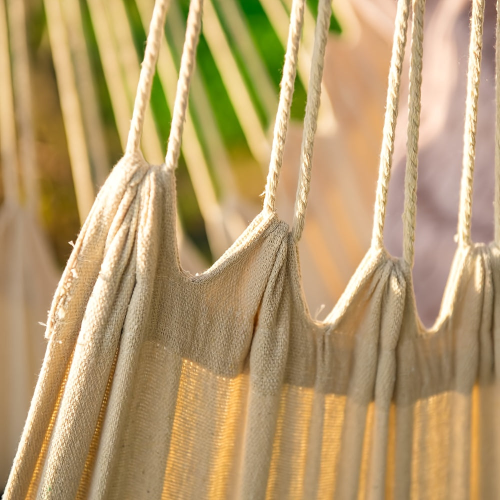 Hangstoel – Hangstoel Met Standaard – Hangmatstoel – Schommelstoel – Tuinstoel – Regenboogstrepen – Draagkracht Tot 150 kg – Zitbreedte 80 cm