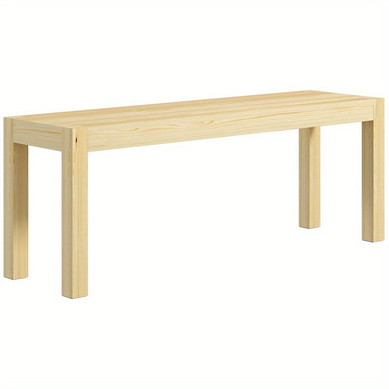 Rustieke Houten Bank – Eetkamerbank – Halbank – Keukenbank – Buitenbank – Draagkracht 240 kg – Afmeting 120x33x45 cm