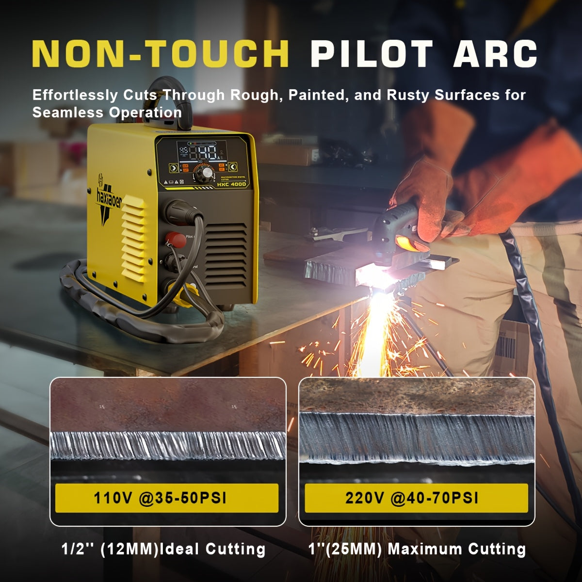 Plasmasnijder – Plasma Cutter – Metaalsnijder – Plasmamachine – Snijmachine – Max 25mm Snijdikte – Non-Touch Pilotboog