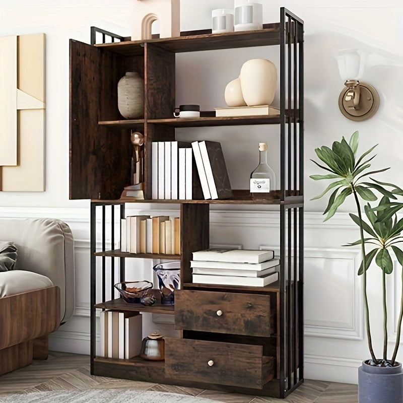 Boekenkast – Boekenrek – Opbergkast – Vakkenkast – Kast – Duurzaam Bamboe – Compact Verticaal Design