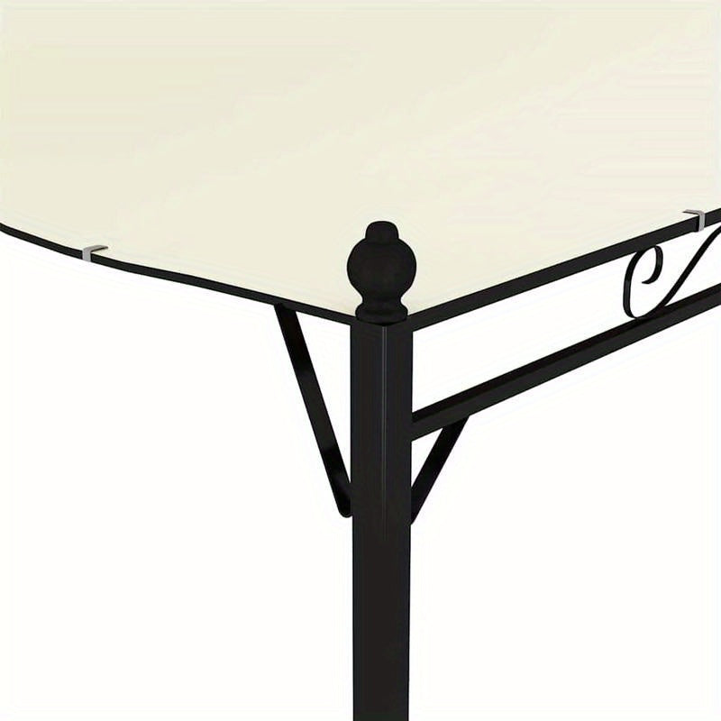 Mixed Color PVC Outdoor Sun Shelter - Durable Lightweight Portable Canopy with Sturdy Frame, Easy Setup for Camping, Picnics, Beach & Backyard - All-Weather UV Protection & Heat Reduction