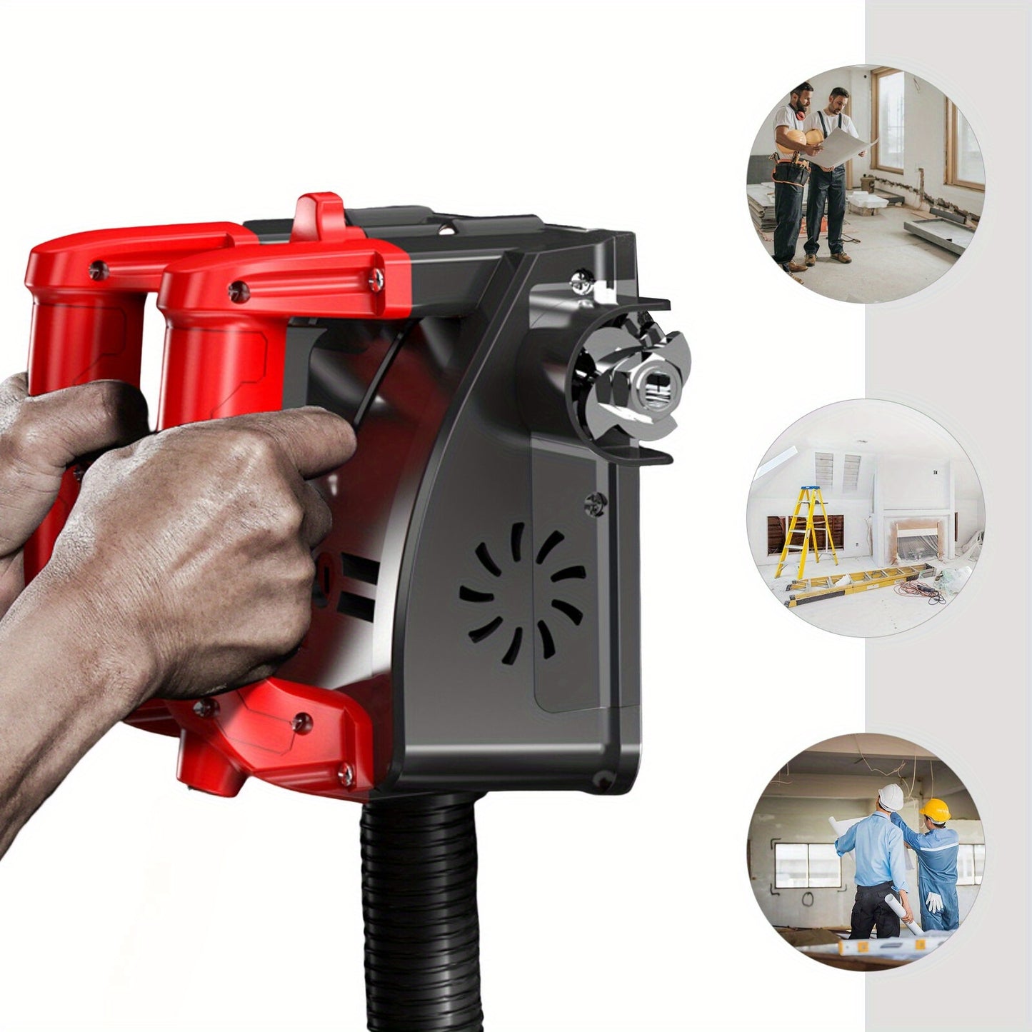 Handmatige Hamerbeitel – Sloopbeitel – Wandbeitel – Demolitibeitel – Gipsplaatbeitel – Tungsten Stalen Mes – Dubbel Hefboomsysteem – Ergonomisch Handvat – Draagtas Inclusief
