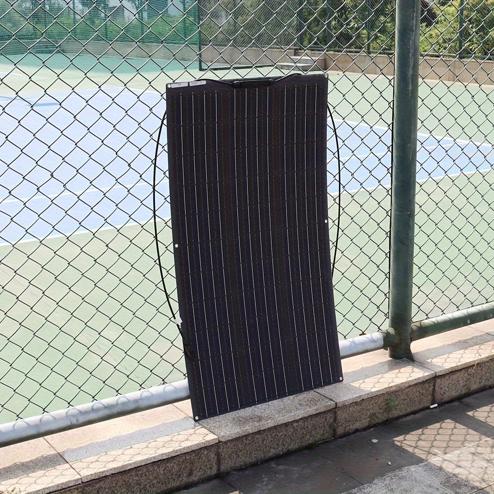 Flexibele Zonnepanelen – Flexibele Zonnecel – Draagbare Zonnepanelen – Zonne-energie – 200W Totaal – Geschikt Voor 12V En 24V