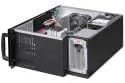 Techly 307377 Industrieel chassis Rack 19"/Desktop 4U Ultra Compact Zwart Zwart