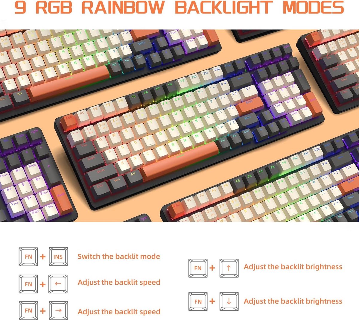 Mechanical Keyboard - Gaming Keyboard - Mechanical Keyboard