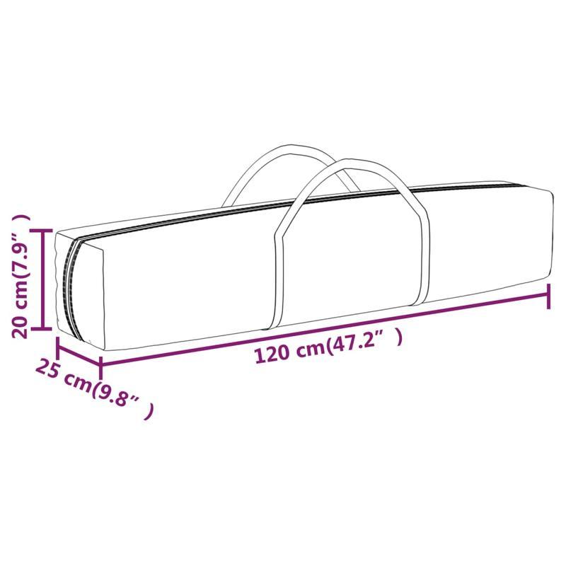 Partytent Inklapbaar 3X3 M Taupe
