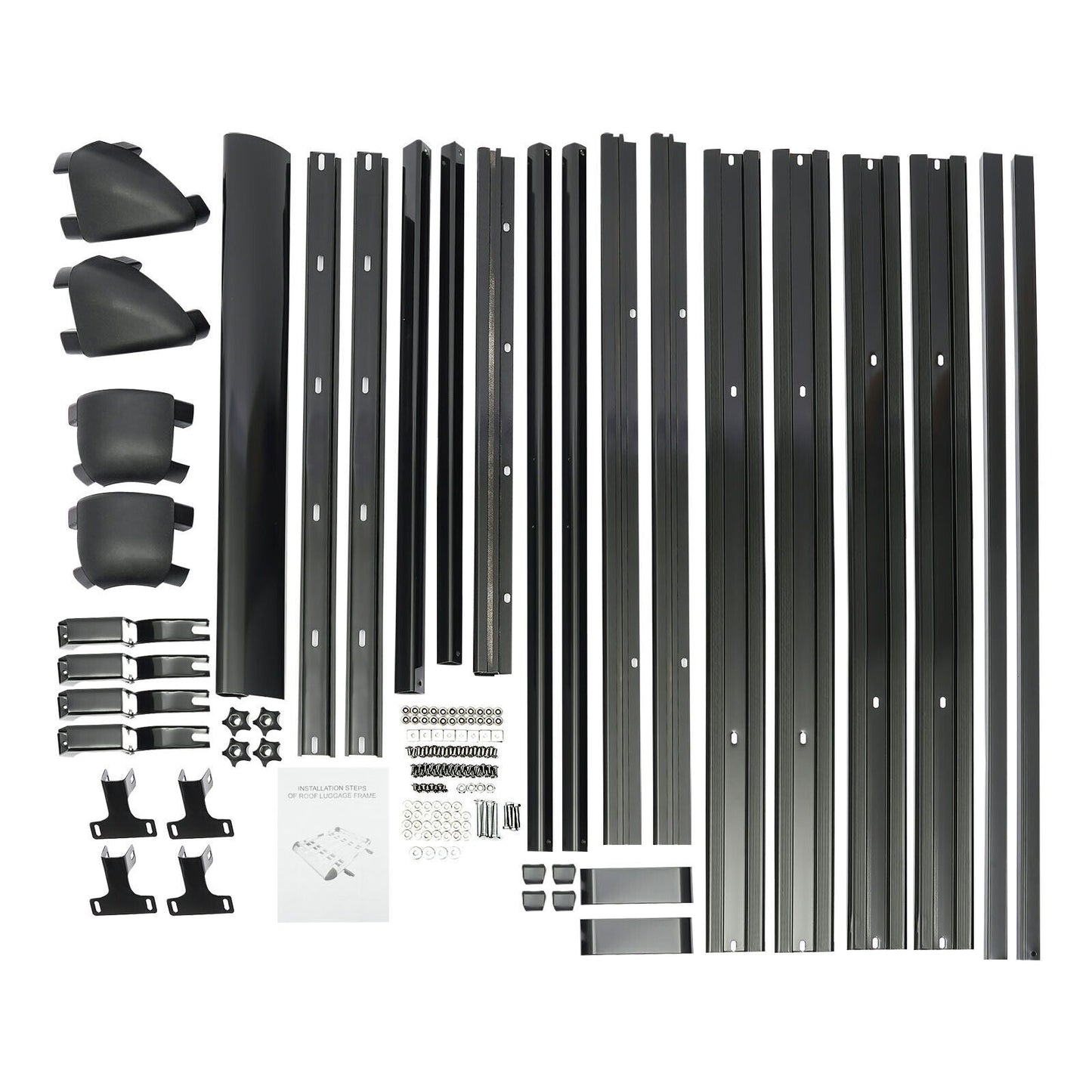 Dakdrager – Dakrek – Dakkofferdrager – Bagagedrager – Autodakdrager – Stevig Aluminium – 127 cm Lengte – 68 kg Draagvermogen