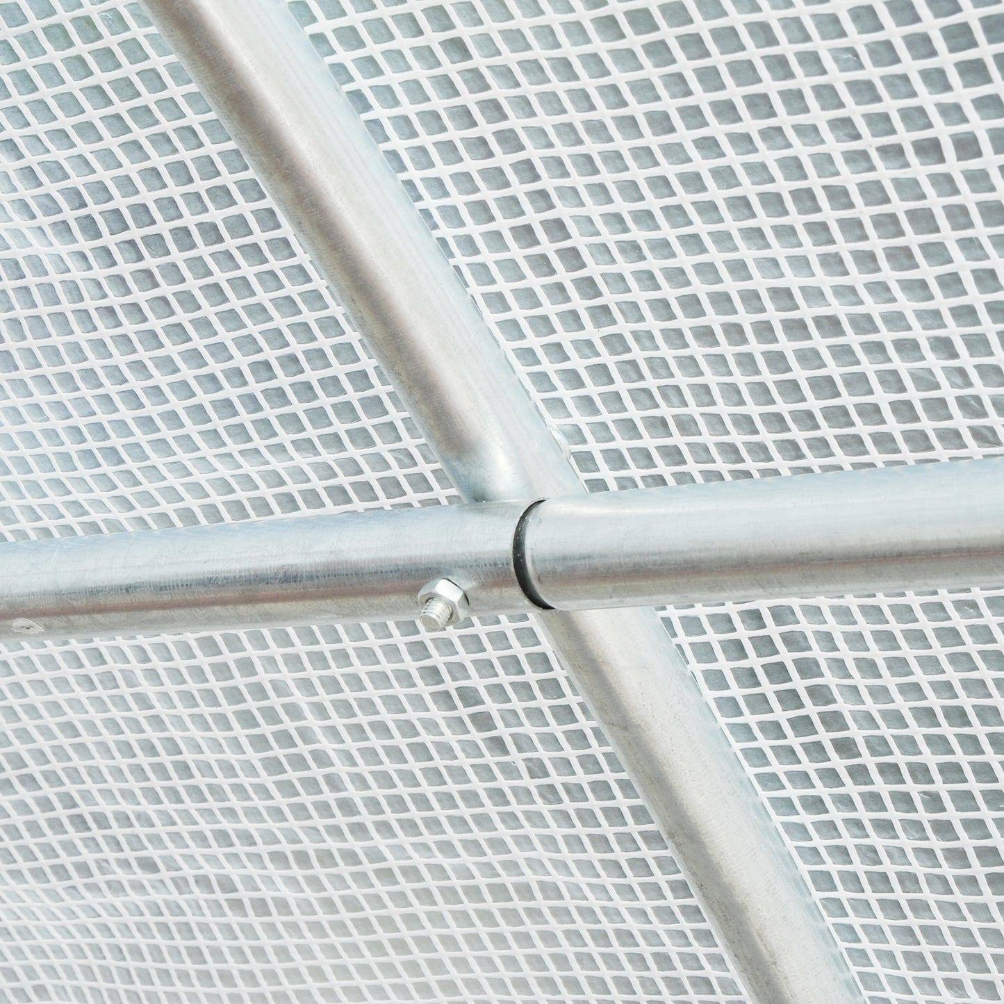 Kasje – Opbergkast – Kastje – Tuinkas – Broeikas – Vervanghoes 6x3x2 m – PE Anti-UV Waterdicht – 12 Rolramen Met Horren