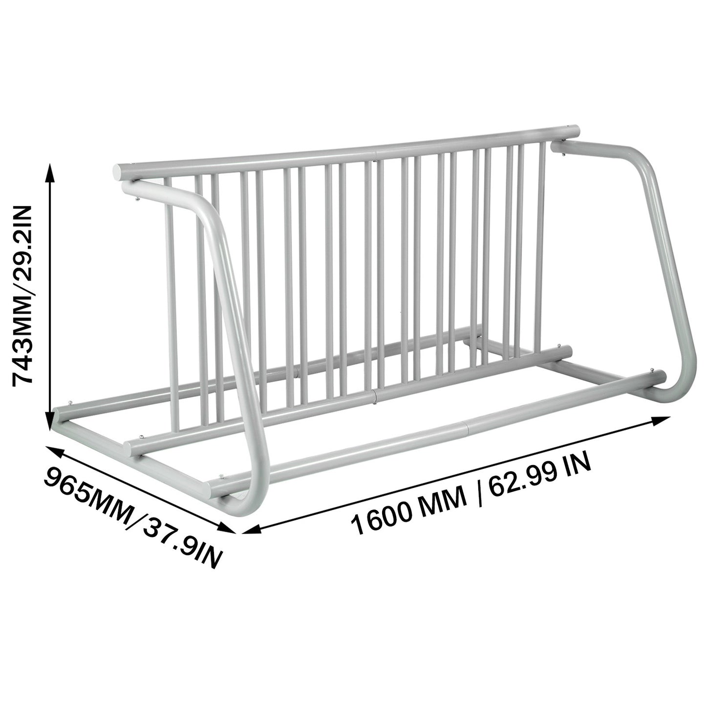 Fietsenstalling – Fietsenrek – Bike Rack – Fietsenhouder – Fietsenrek Buiten – Voor 10 Fietsen – Gegalvaniseerd Staal – Roestvrij & Weerbestendig