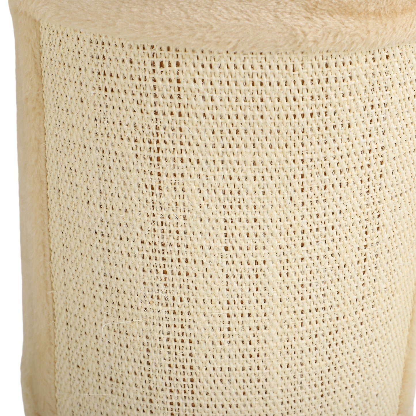 Wandrek Kat – Kattenmeubel – Klimmeubel Kat – Krabpaal Wand – Speelmeubel Kat – Beige Kleur – Ruimtebesparend Ontwerp – Inclusief Krabpalen en Speelplatform