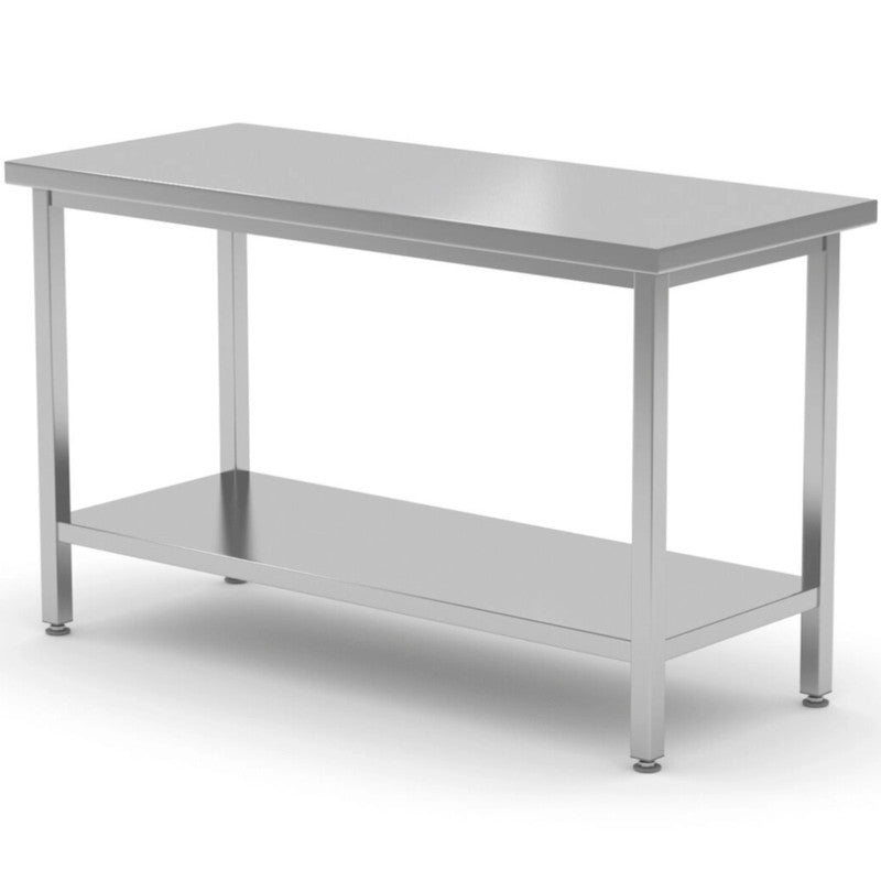 Werktafel – Werkbank – Werktafel RVS – Werkblad – Werkplek Tafel – Roestvrij Staal AISI 430 – 100 x 60 cm Werkoppervlak