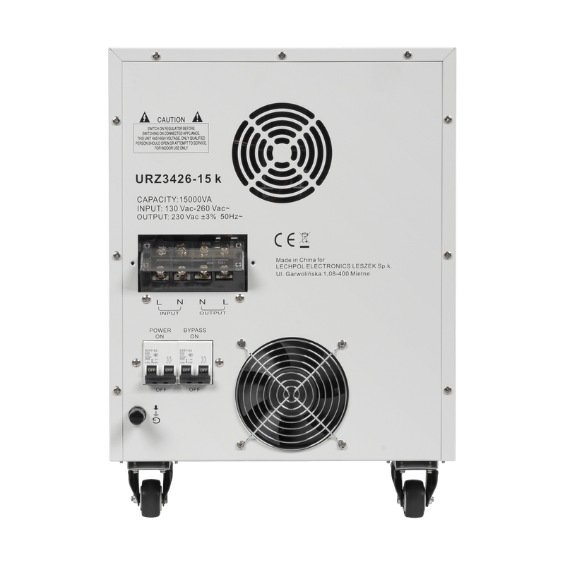 Spanningsregelaar – Spanningsstabilisator – Stabilisator – Voltage Regulator – Automatische Spanningsregelaar – 15.000 VA Vermogen – Servo Motor Technologie