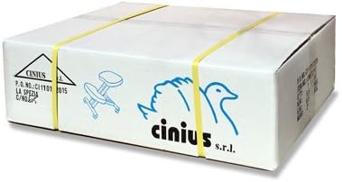 cinius Ergonomische stoel zwart met rode zitting