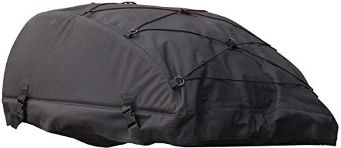 Opvouwbare daktas Zwart – Dakkoffer, Autodaktas, Bagagetas, Dakbagage – 320L inhoud – 100% waterdicht nylon en rits