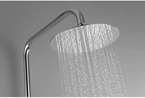 Doucheset – Douchekolom – Regendouche – Handdouche – Douchestang – Verstelbare Hoogte 95-132 cm – Chroom Roestvrij Staal