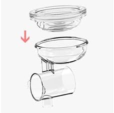 Bellababy Draagbare elektrische borstkolf, borstpomp met lcd-touchscreen, 4 oplaadbare modi en 6 standen, 24 mm flens