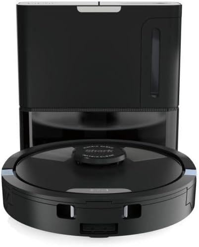 Shark Matrix Plus 2-in-1 Self-Empty Robotstofzuiger & Mop met LiDAR Home Mapping & Kantreiniging, voor Tapijt, Harde Vloeren & Huisdierhaar, Anti-Allergeen, Wifi/App, Zwart, RV2620WAEU