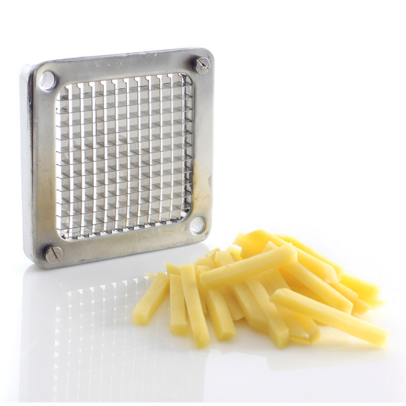 Aardappelsnijder – Frietsnijder – Patatsnijder – Groentesnijder – Fruitsnijder – 4 Verwisselbare Messen – Aluminium Behuizing & RVS Bladen – 43 cm