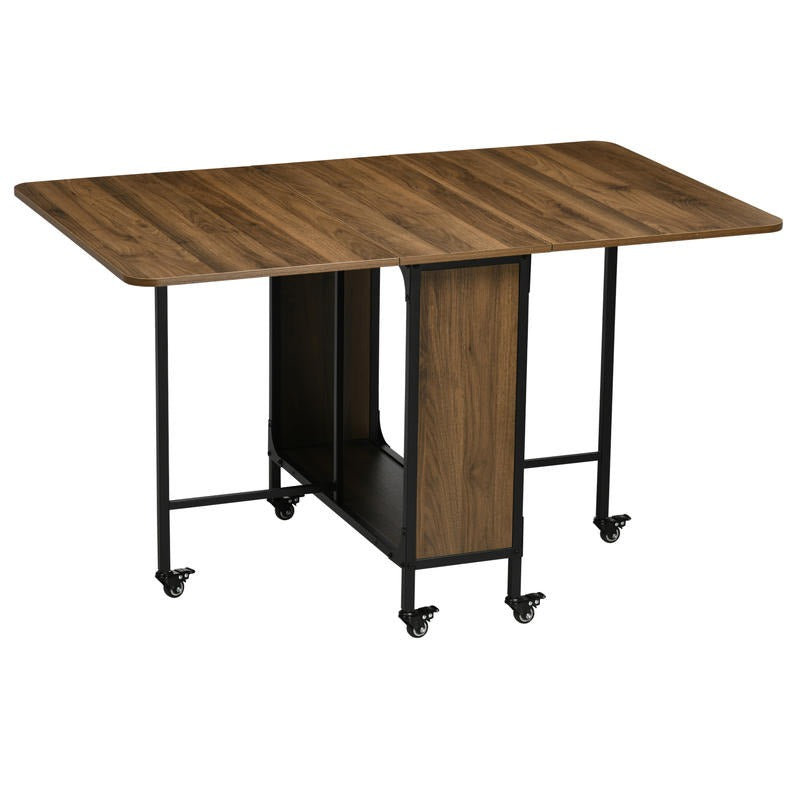 Opvouwbare Tafel – Klaptafel – Campingtafel – Eettafel – Inklapbare Tafel – Ruimtebesparend Design – Stabiel Metaal Houten Frame