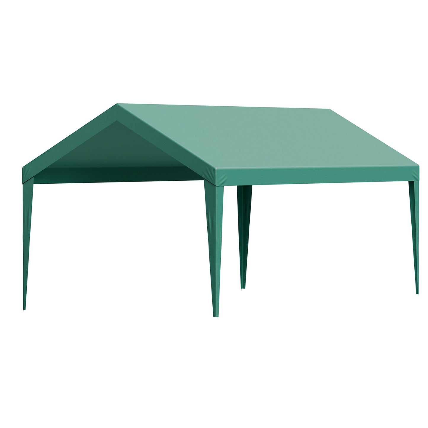 Carport Hoes – Vervangende Zeil – Carport Doek – Carport Oksel – Garage Tent Hoes – Donkergroen – 3 x 6 Meter – UV-Bestendig & Waterdicht