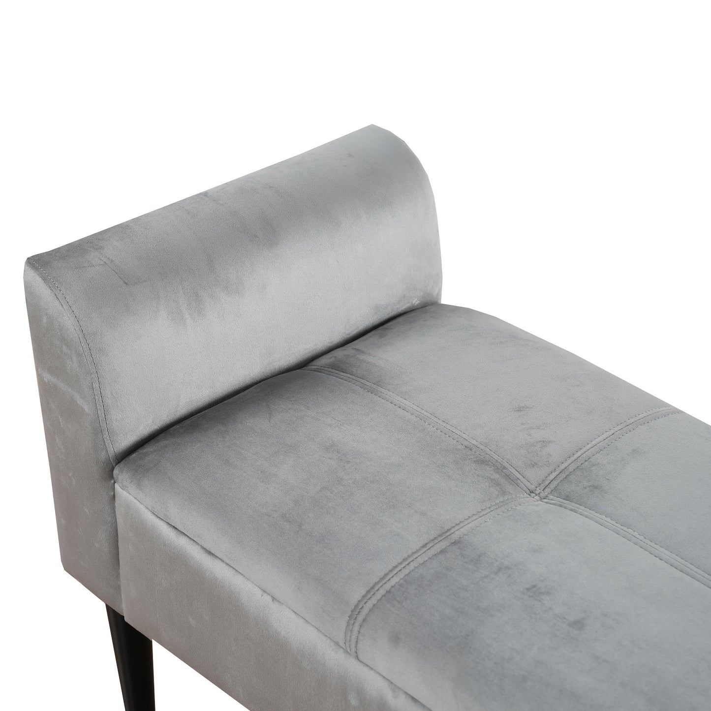 Badbankje – Badzitje – Badkamerbank – Douchezitje – Transferbank – Fluwelen Bank Met Armleuningen – Stevig Metalen Frame – Compact 68,5 cm Hoogte