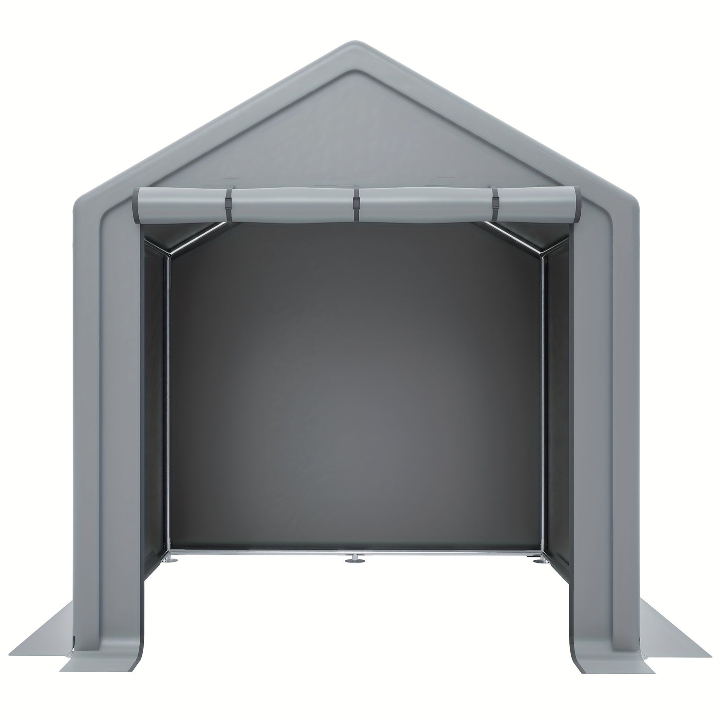 Opbergtent Fietsenberging – Tuinhuisje – Gereedschapsschuurtje – Garage Tent – Bergingstent – 190x170x200 cm – Stevig Verzinkt Stalen Frame – Waterdicht PE Zeil
