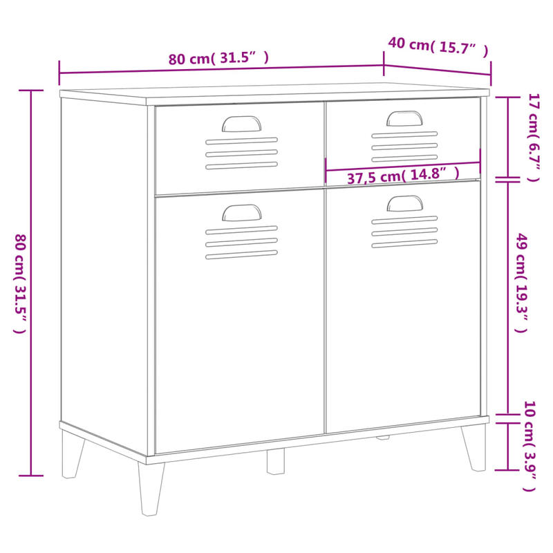Modern Black Hardwood Storage Cabinet with Lockable Doors & 4-Drawer Heavy-Duty Construction - Large Capacity Multi-Purpose Furniture for Living Room, Bedroom, Kitchen - Sturdy Floor-Standing Organizer with Spacious Top Surfa