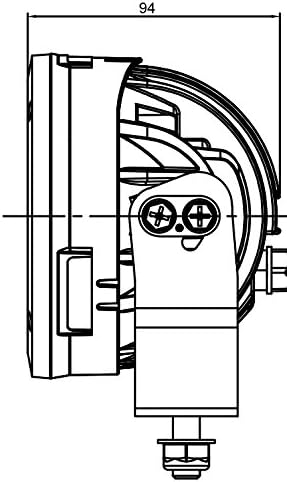Koplampenset – Koplampen – LED Koplampen – Verstralers – Lampenset – Set van 2 – 134 Mm Compact – IP68/69K Weerbestendig