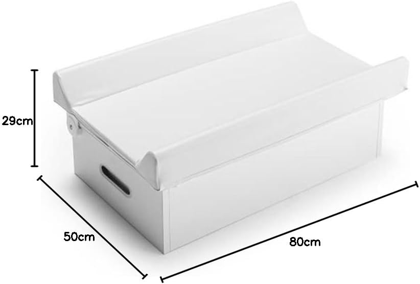 G.A. Baby Collection Badkuip met deksel en kussen, 80 x 50 x 29 cm, ergonomische vorm met antislip zitting, gemaakt in Italië