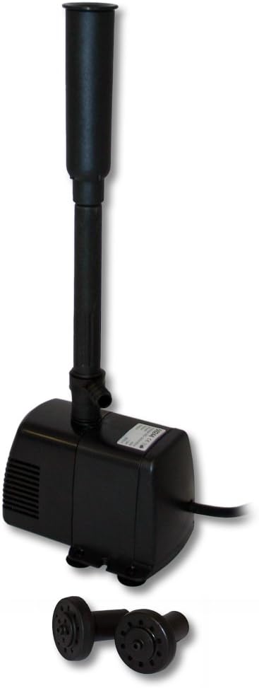 SunSun vijverfilterset voor 10.000 l met UVC 11 W, ECO-pomp 20 W, slang 25 m en fontein