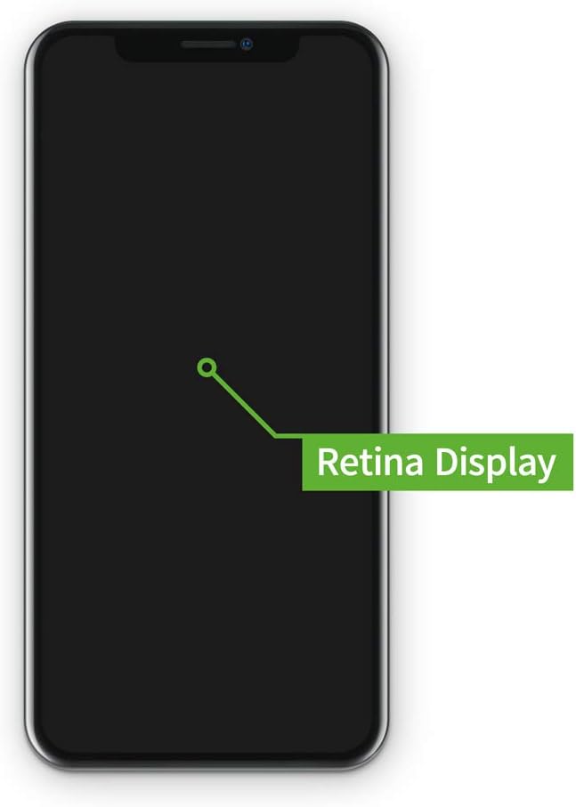 GIGA Fixxoo iPhone Xr display in A+ kwaliteit | Vervangingsdisplay iPhone Xr met volledige kleurechtheid en perfecte pasvorm | iPhone Xr Screen in superieure kwaliteit | iPhone Display Retina LCD