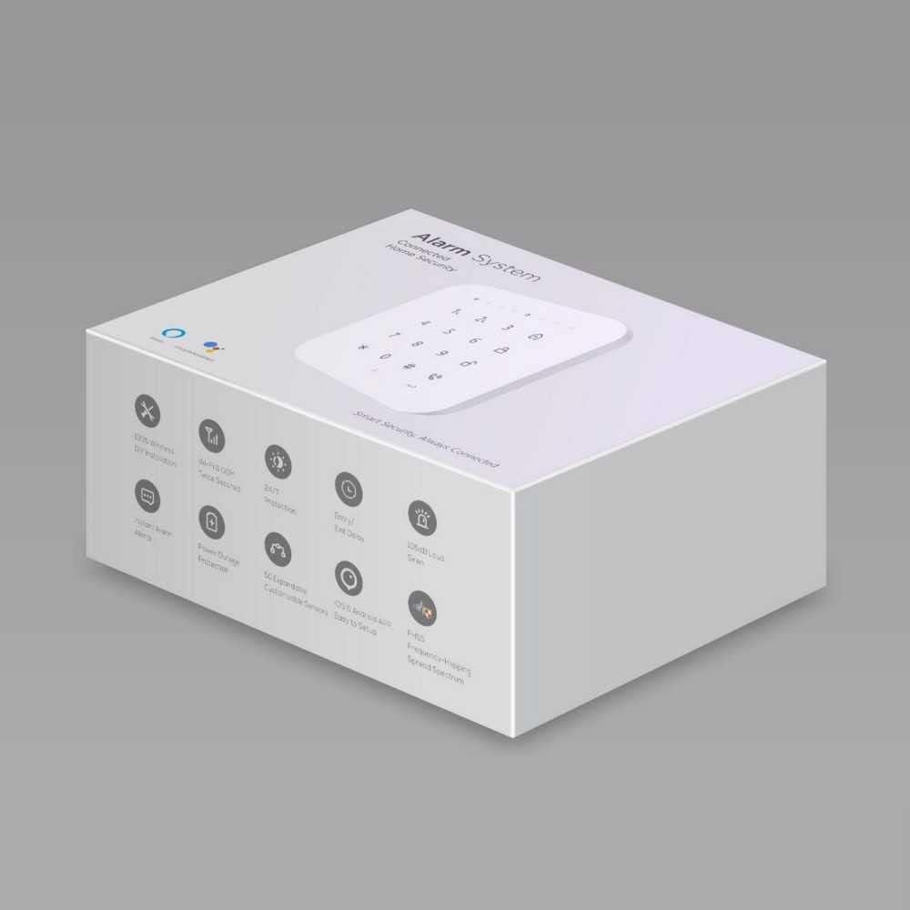 Lifebox Casa Alarminstallatie, WLAN, GSM, draadloos, netwerk, set 1