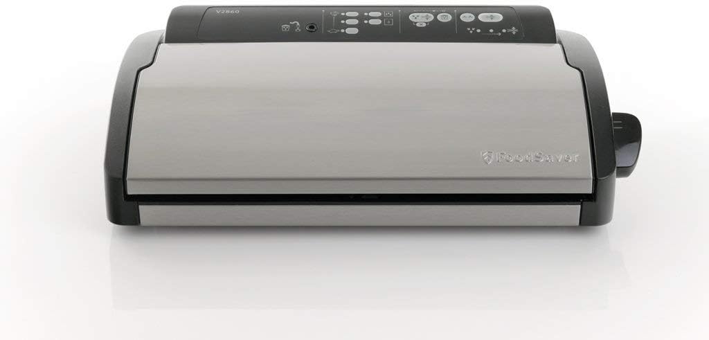 FoodSaver V2860 vacuümmachine voor droge/natte voedingsmiddelen, 100 W, zilver/zwart