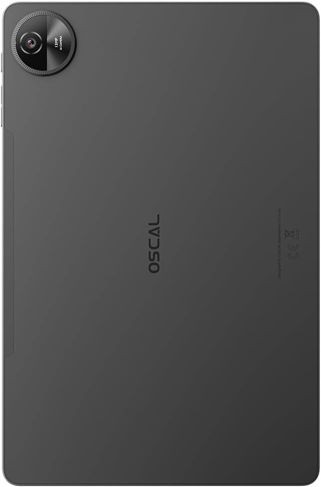 OSCAL Tab Pad 90 | 10,92″ HD+ IPS 60 Hz Display | 24GB RAM + 128GB (2TB) | 13 MP + 8 MP Camera | 7700 mAh Batterij | Android 14 | LTE | GPS | Dual SIM | 2 jaar garantie | Ruimte-Grijs