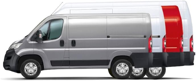 Dolphin Automotive Hoogwaardige OEM-stijl remlicht achteruitrijcamera voor Opel / Vauxhall Movano vanaf 2022 (camera met 7 inch spiegelmonitor)