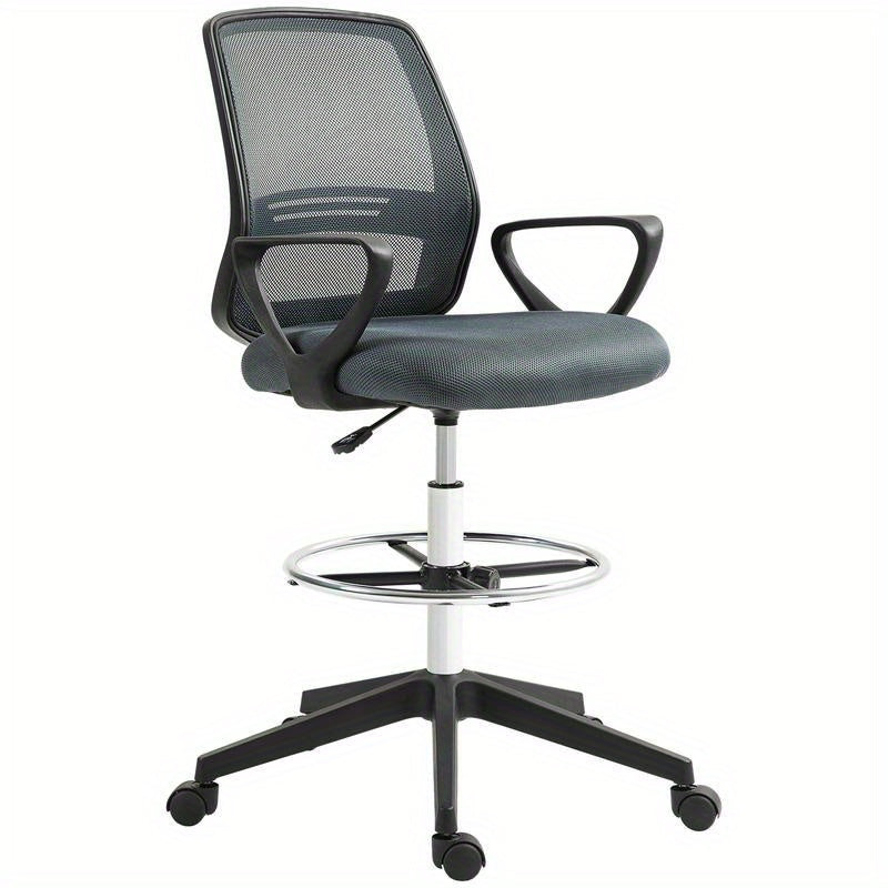 Bureaustoel – Ergonomische Stoel – Office Chair – Gamingstoel – Computerstoel – Verstelbare Hoogte – Comfortabele Lendensteun
