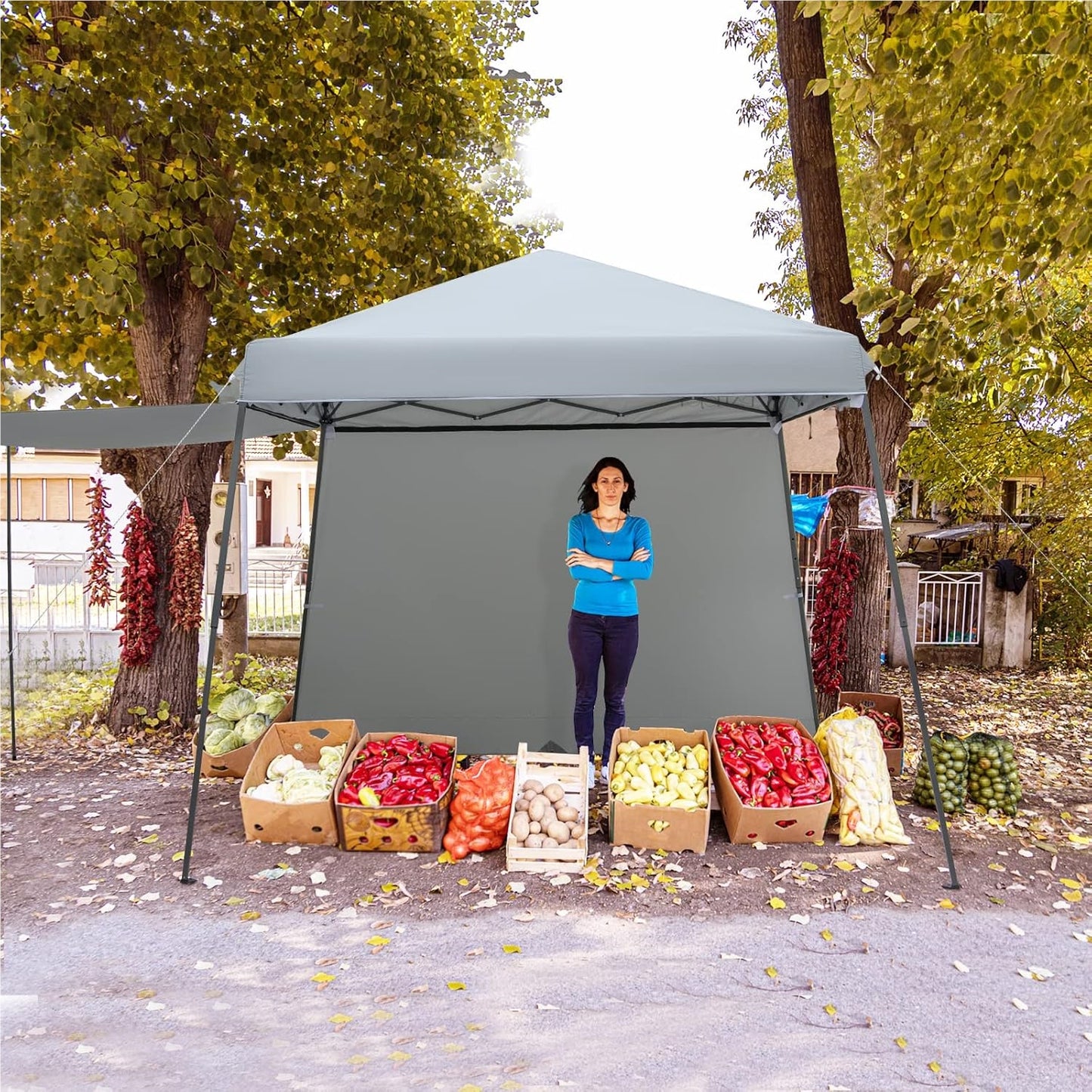 Partytent – Paviljoen – Tuintent – Feesttent – Pop-Up Tent – 3x6 Meter – Waterdicht – UV-Bescherming 50+