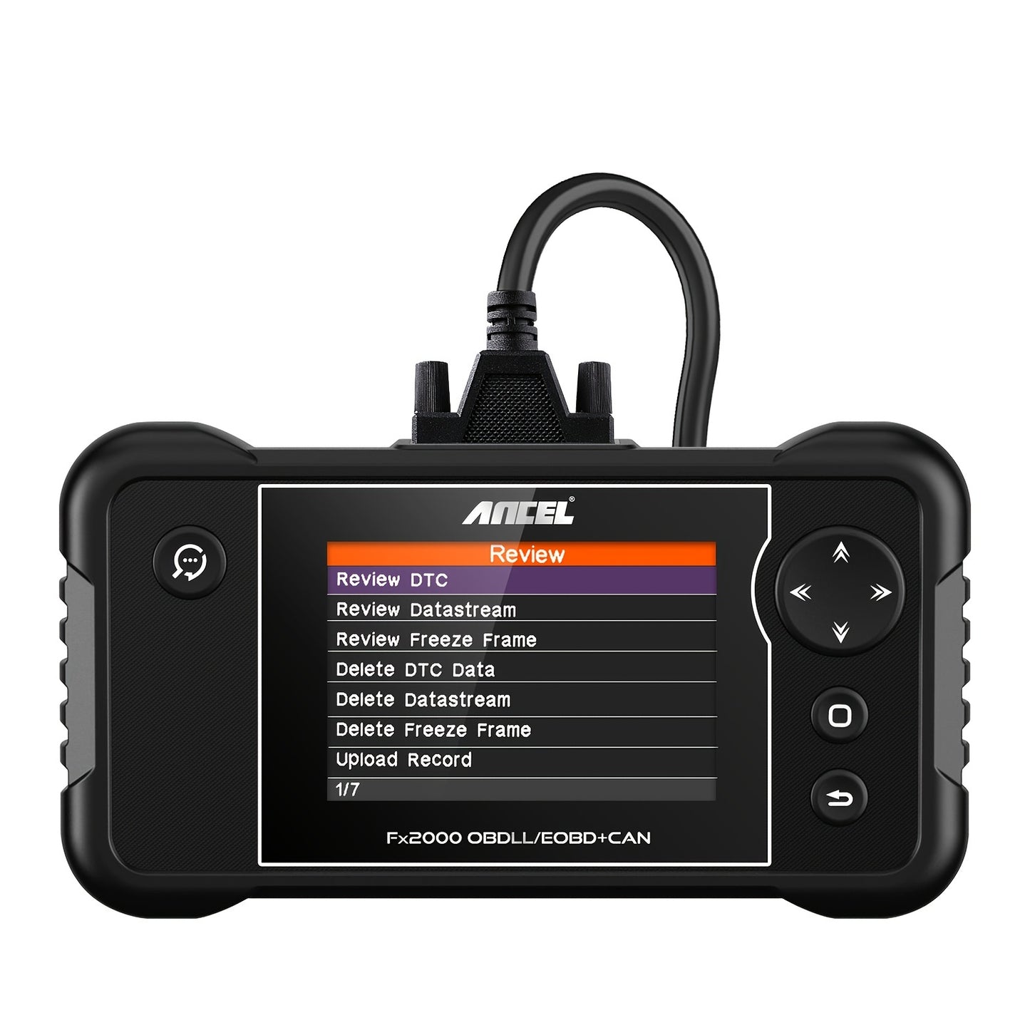 OBD2 Diagnose Scanner – Auto Foutcode Lezer – Motor Diagnose Tool – ABS SRS Scanner – Transmissie Scanner – USB Oplaadbaar – Compact & Gebruiksvriendelijk