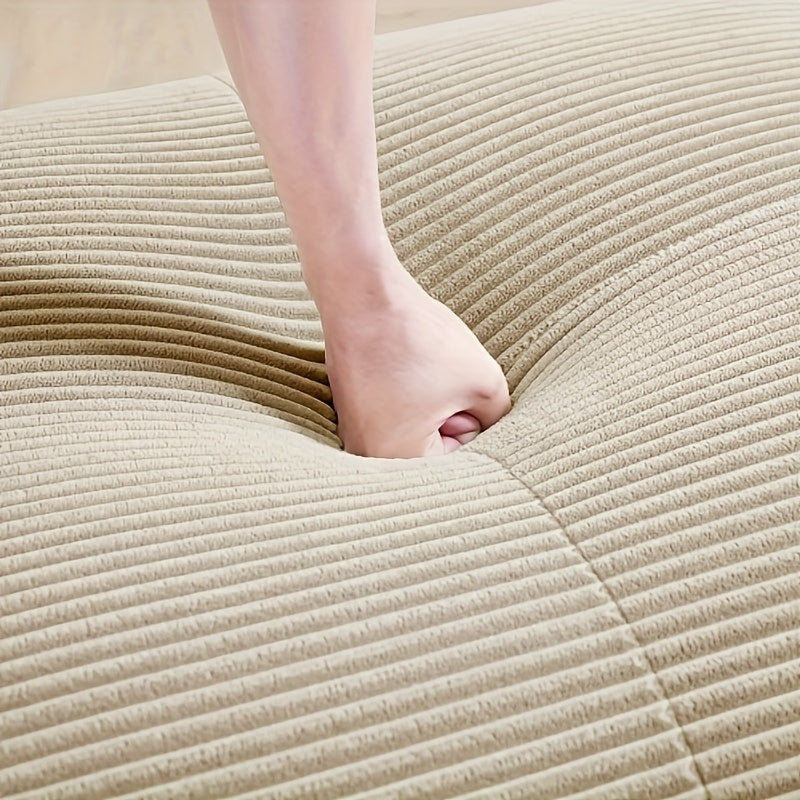 Bank – Sofa – 2-Zitsbank – Hoekbank – Loungebank – Modern Wit – Pluche Kussens – Makkelijk Schoon Te Maken