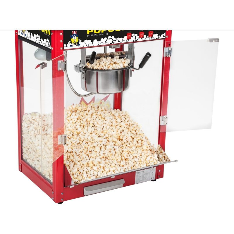 Bar Popcorn Machine with Black Visor - QUORE