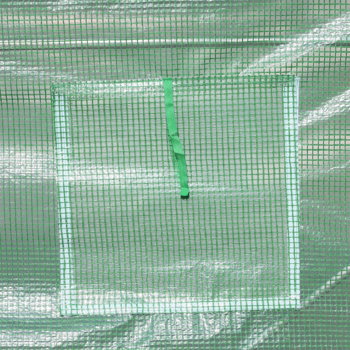 Tuinkas – Kasje – Groentekas – Plantenkas – Tunnelkas – Groen – 8 m² – Versterkt Stalen Frame – Insectengaas Ramen