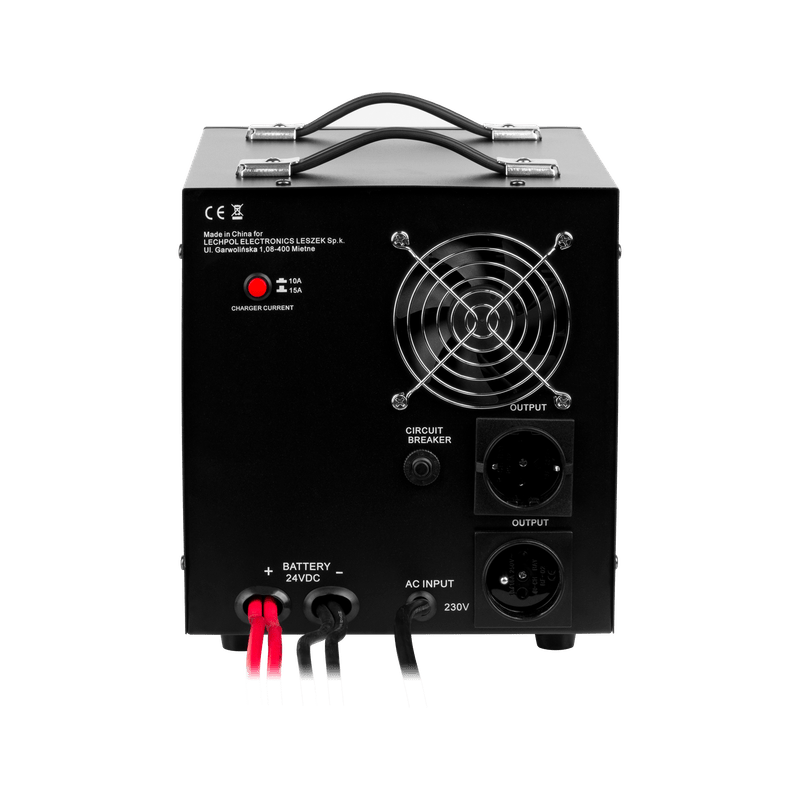 No-break – Noodstroomvoorziening – UPS – Stroomonderbreking Beveiliging – 1800W Vermogen – Pure Sinusgolf & 24V Batterij Dual-Power