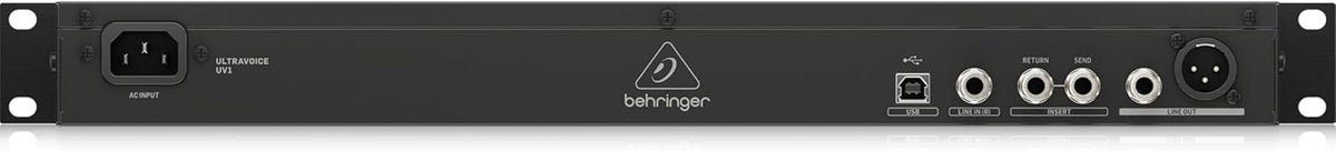 Behringer UV1 Audiophile Mic Preamplifier, Voice Processor and 192 kHz USB Audio Interface
