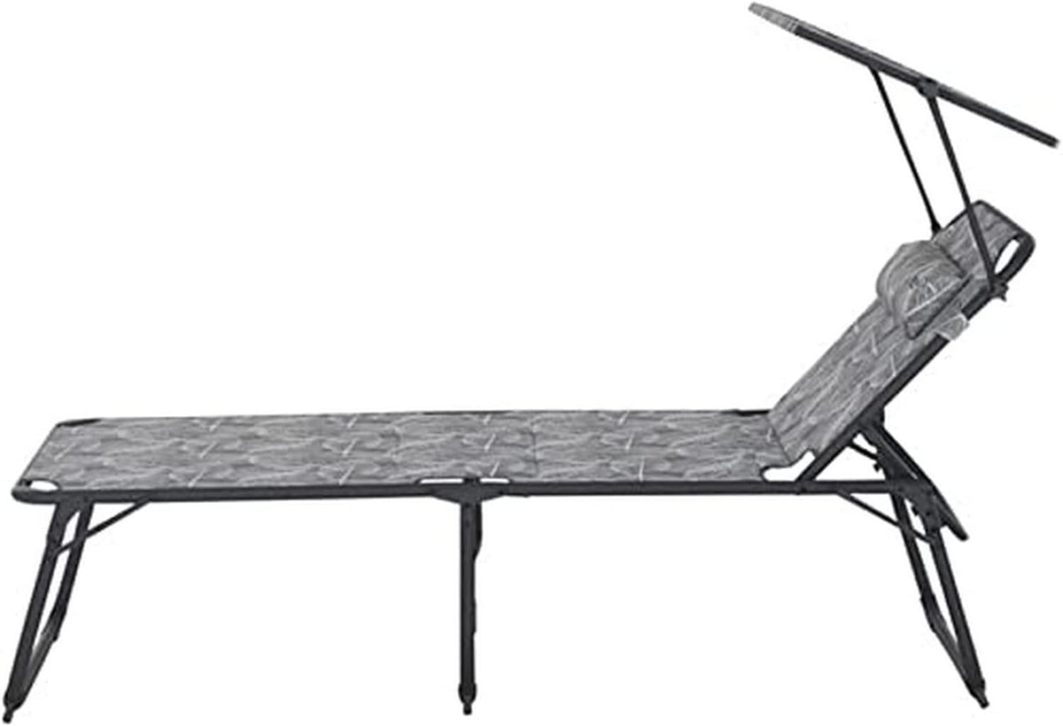 Campingligstoel Premium bl.