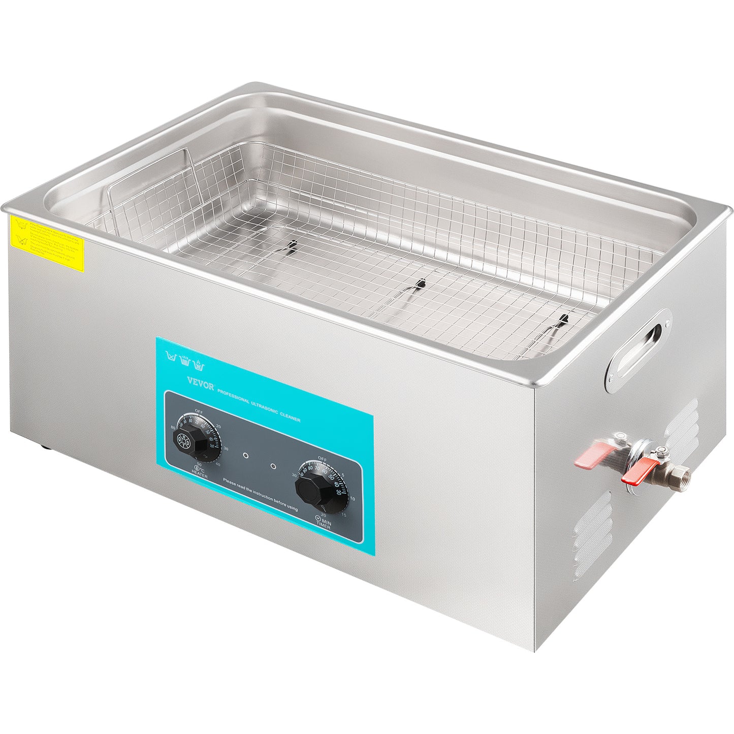 Ultrasone Reiniger – Ultrasoon Reinigingsapparaat – Sieradenreiniger – Brillenreiniger – Horlogereiniger – 30 Liter Inhoud – Roestvrijstalen Reservoir