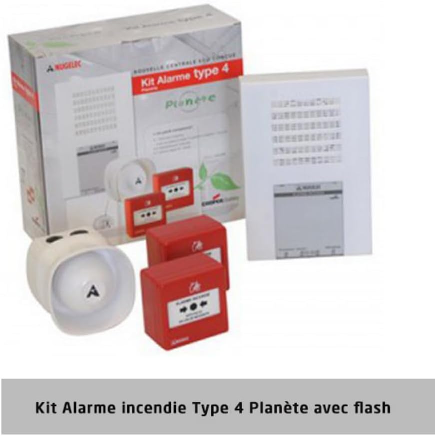 Cooper Brandalarmset type 4 planeet met flitser