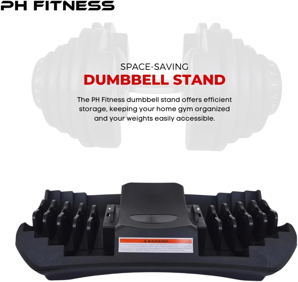 Adjustable Dumbbells 40kg Set – 2 Pieces | 17-in-1 Smart Adjustable Dumbbell 5–40kg | Professional Dumbbell Set for Home Gym | Space Saving Weights for Strength Training & Fitness - QUORE