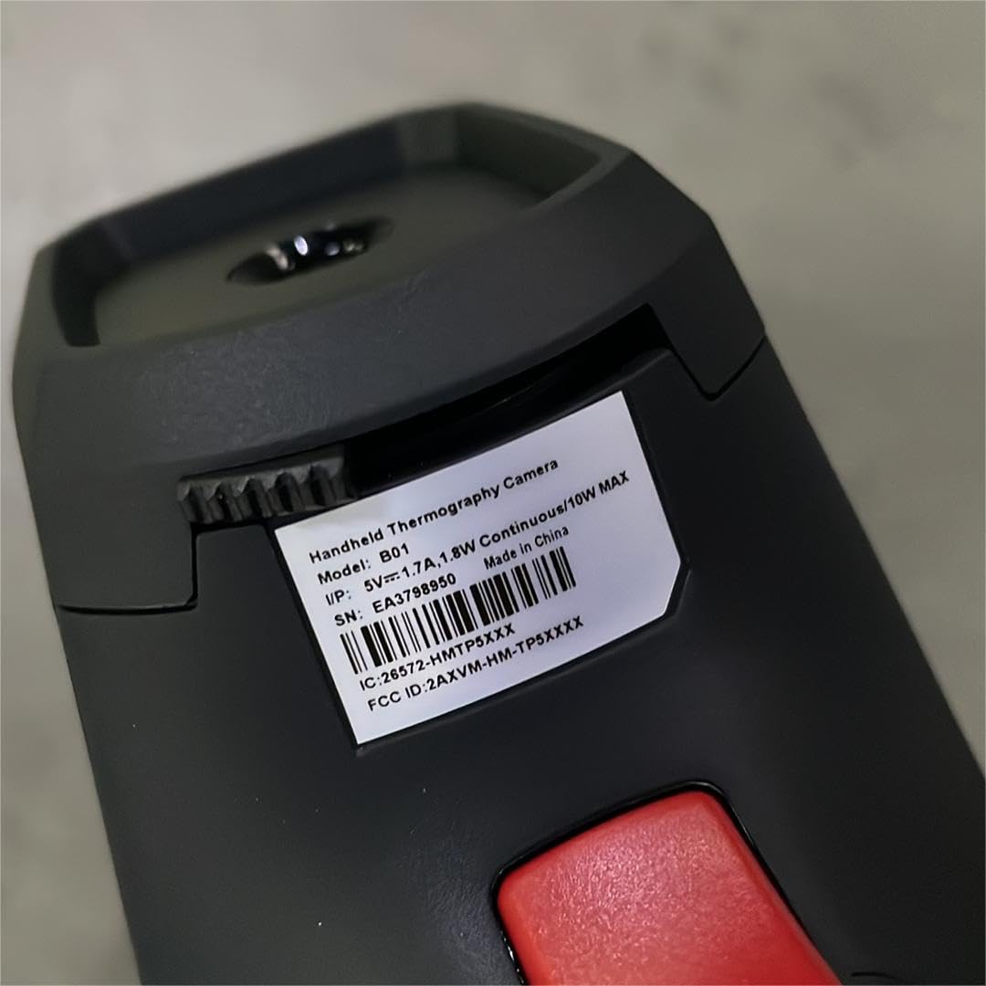 HIKMICRO warmtebeeldcamera B01, 256 x 192 IR-resolutie, WiFi, 25Hz Refresh Rate, warmtebeeldcamera, 3,2" LCD-scherm, 49.152 pixels handheld infrarood warmtebeeldcamera