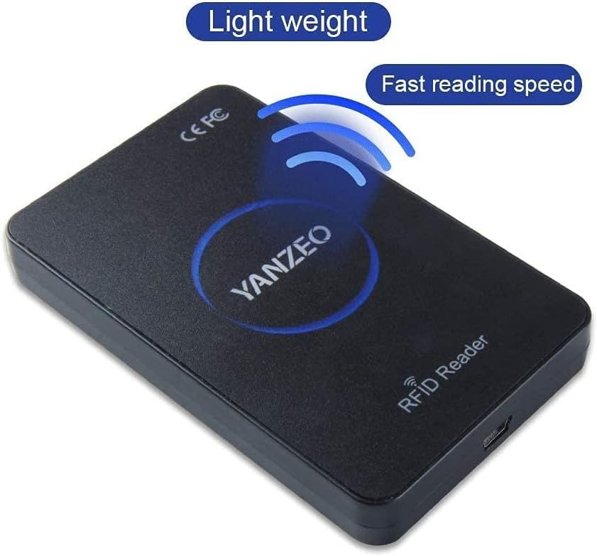 Yanzeo SR360 865Mhz ~ 915 Mhz Desktop UHF RFID Kaartlezer Writer Toegangscontrole Systeem POS Warehousing met Toetsenbord Emulatie Output