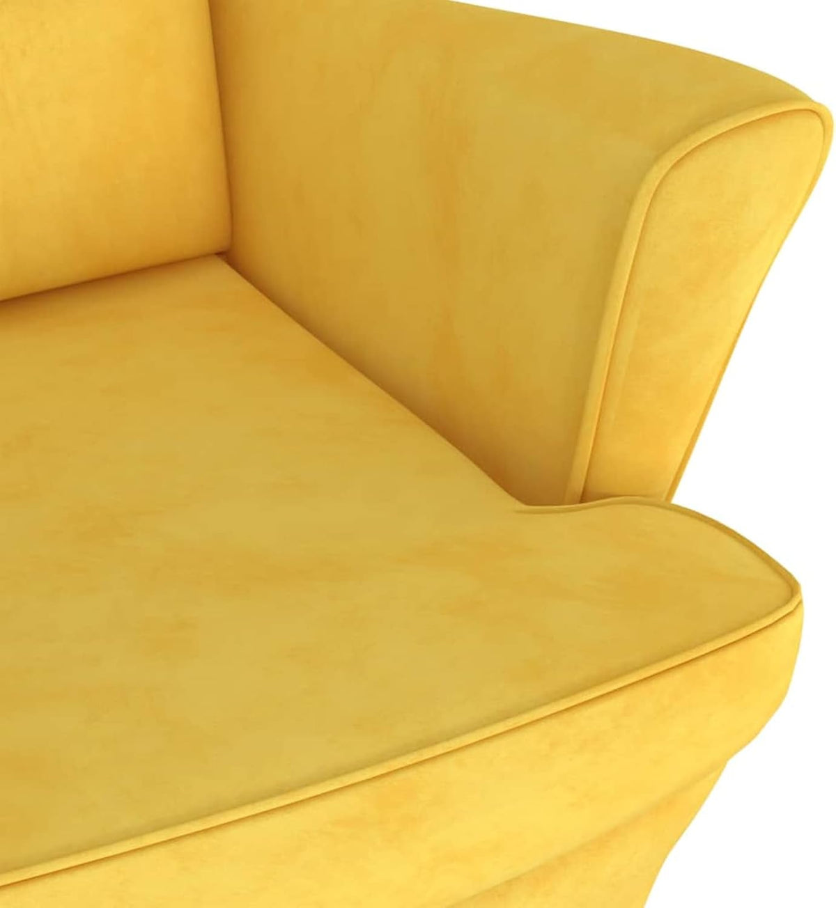 Fauteuil – Relaxstoel – Zetel – Leunstoel – Loungechair – Velvet Bekleding – Stevig Plywood Frame